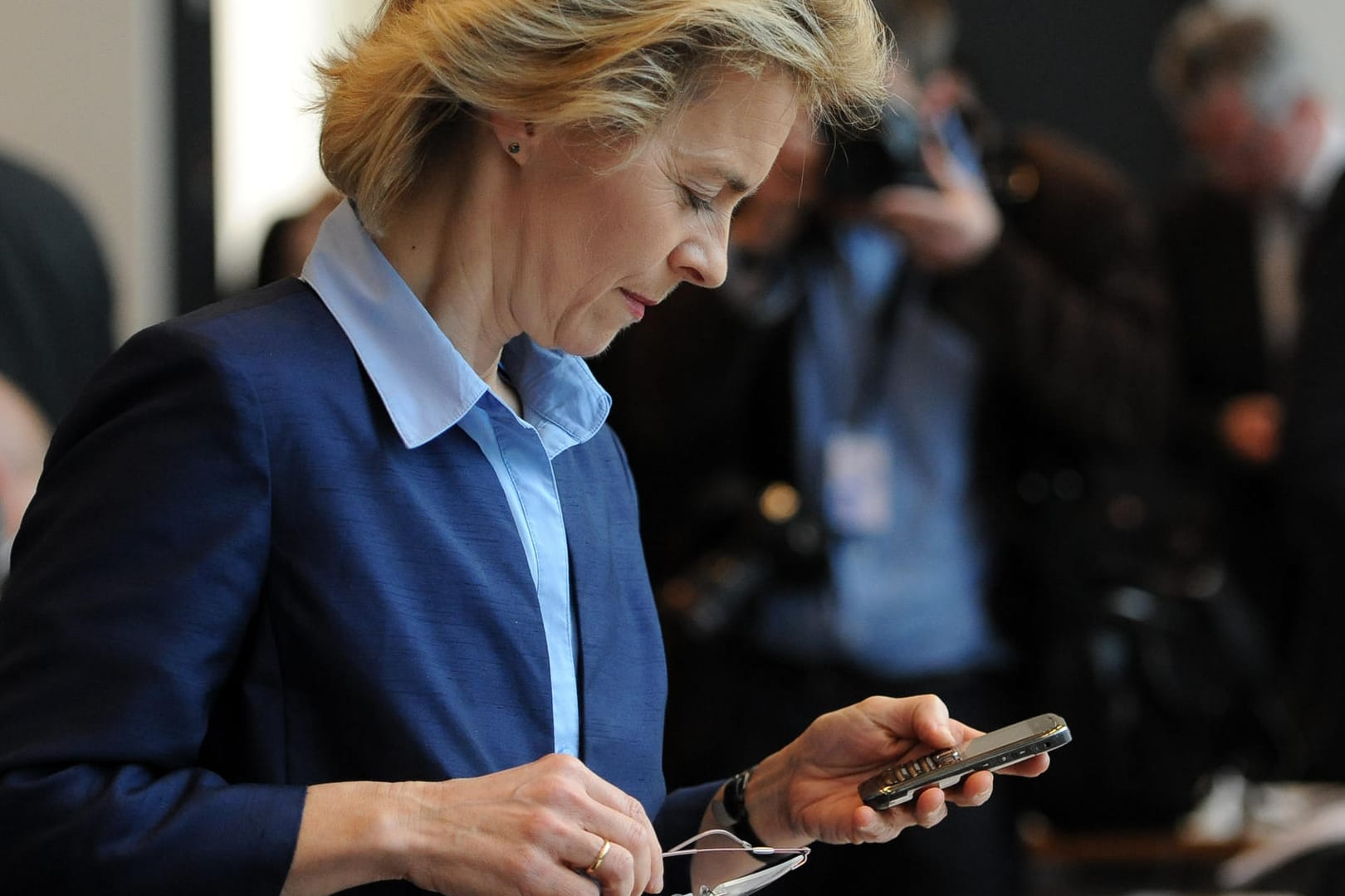 Das Verteidigungsministerium steht wegen der Datenlöschung auf dem Handy Ursula von der Leyens in der Kritik.
