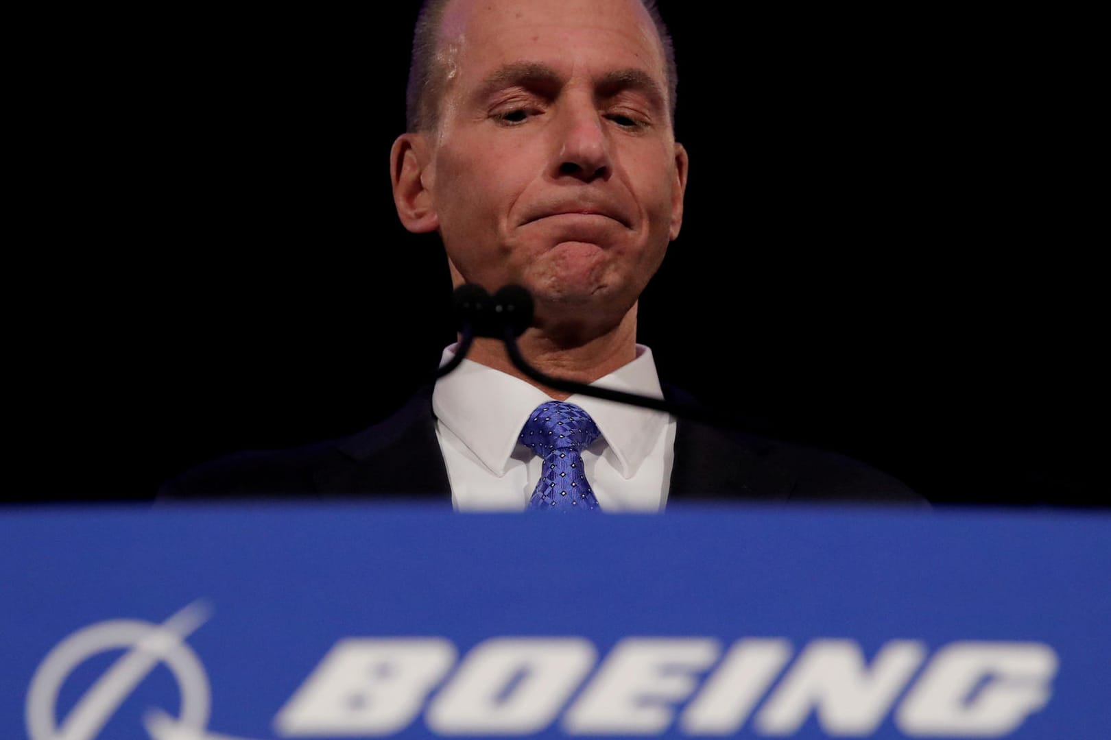 Dennis Muilenburg: Der Boeing-Chef tritt zurück. Dennis Muilenburg: Der Boeing-Chef tritt zurück.
