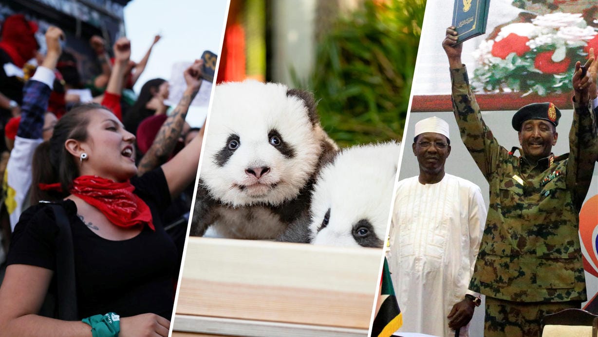 Proteste, Pandas und historische Abkommen: Auch das war das Jahr 2019.