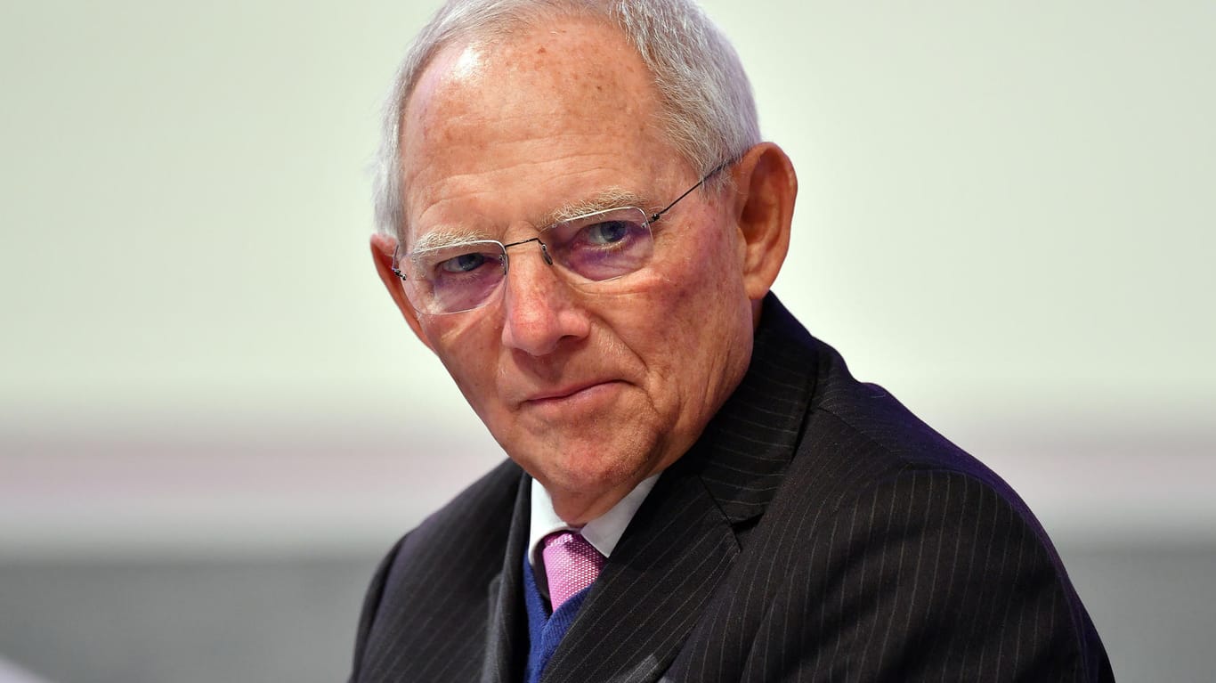 Wolfgang Schäuble: Der Bundestagspräsident appelliert an alle Deutschen, sich für den Klimaschutz einschränken.