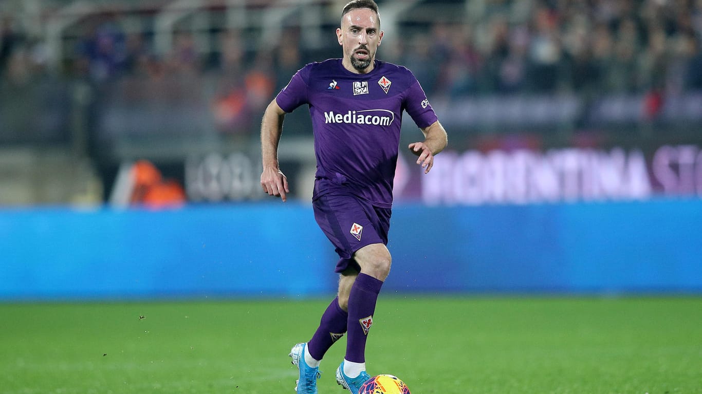 Franck Ribery: Der Franzose der Fiorentina hat nun einen neuen Cheftrainer.