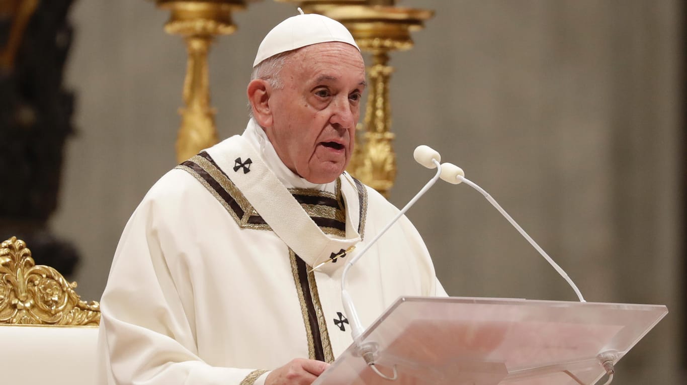 Papst Franziskus: Das Oberhaupt der katholischen Kirche appellierte an die Gläubigen.