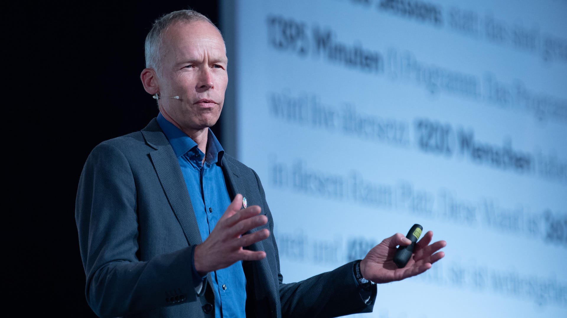 Johan Rockström: Der Forscher mahnt zum Klimaschutz.