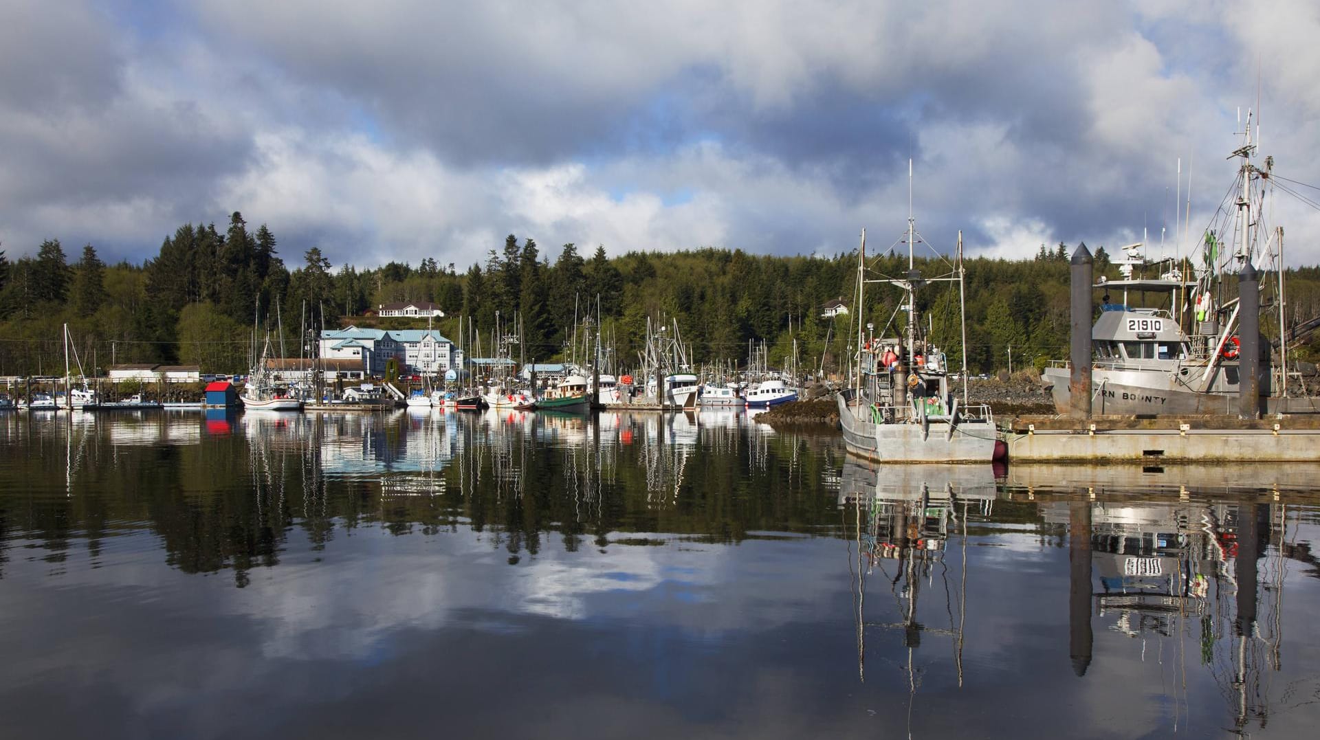 Port Hardy: Die kanadische Stadt in British Columbia befand sich am nächsten zum Zentrum des Erdbebens. (Archivbild)