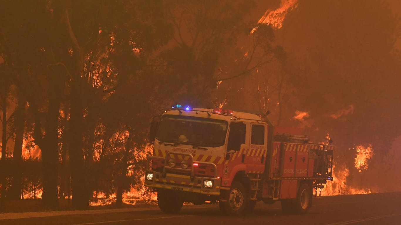 Australien: Auf dem Kontinent wüten schwere Buschbrände.