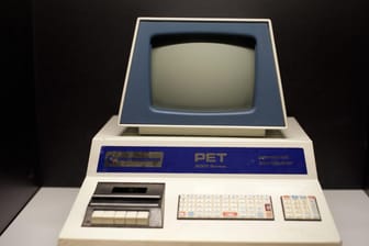 Der Commodore PET Personal Electronic Transactor: Das Gerät war einer der ersten PCs mit dem von Peddle entwickelten Prozessor.