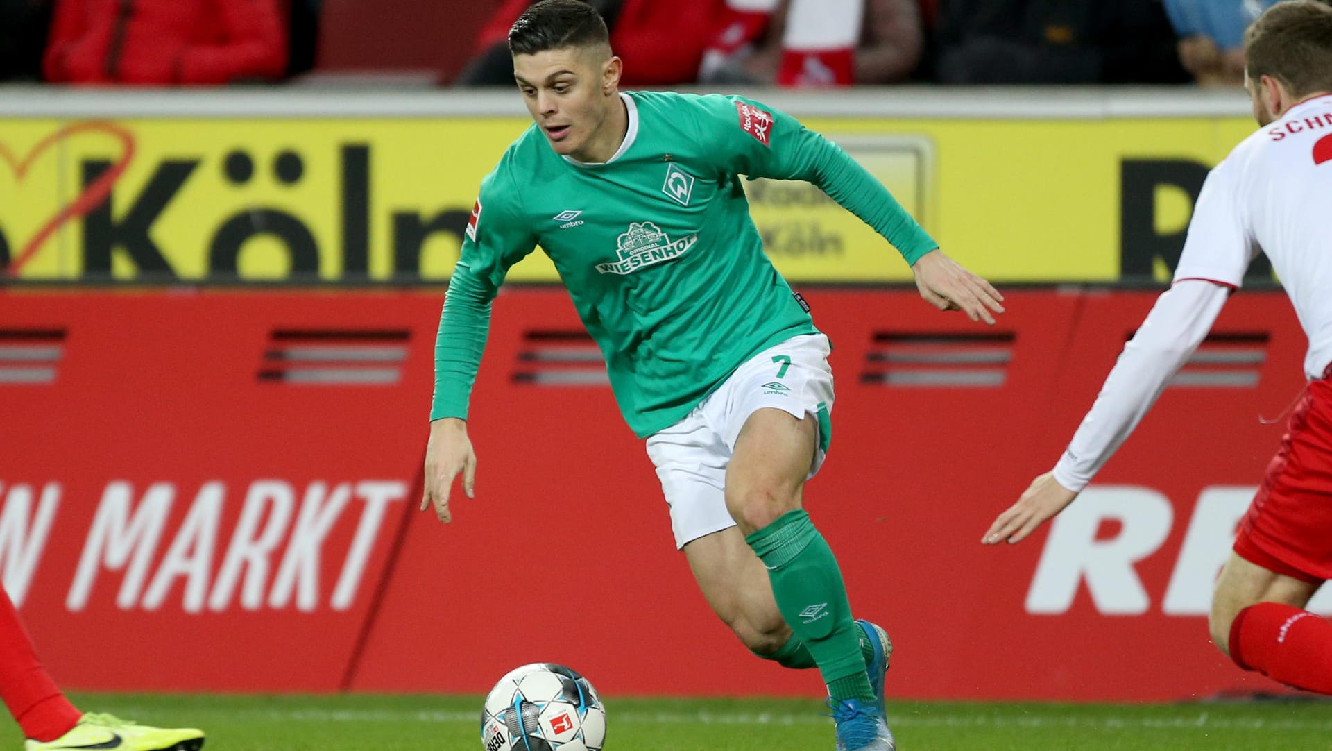 Erst 23 Jahre alt, aber schon einer der Hoffnungsträger der Bremer: Milot Rashica.