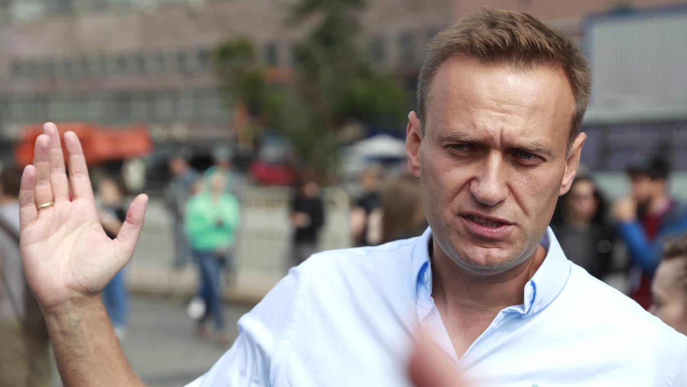 Alexej Nawalny: Der Kreml-Kritiker ist in Moskau abgeführt worden. (Archivbild)