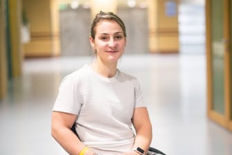 Sitzt seit ihrem schweren Trainingsunfall im Rollstuhl: Kristina Vogel.