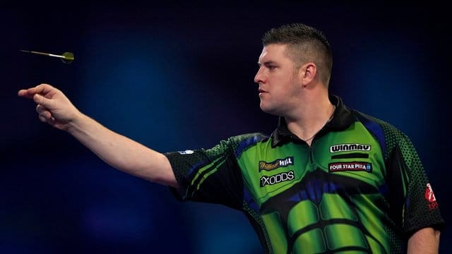 Mit Daryl Gurney sind bereits sechs Spieler der Top 10 der Weltrangliste ausgeschieden. Mit Daryl Gurney sind bereits sechs Spieler der Top 10 der Weltrangliste ausgeschieden.