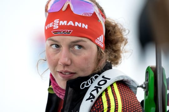 Dahlmeier wird sich im Rahmen des Show-Wettkampfes in der Arena auf Schalke von den Biathlon-Fans verabschieden.