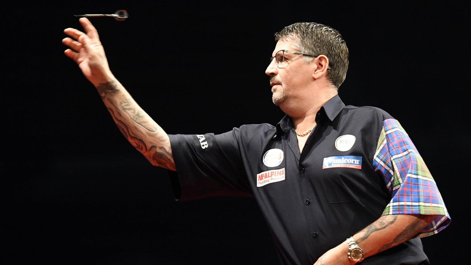 Gary Anderson: Der Schotte muss bei der Darts-WM die Heimreise antreten.