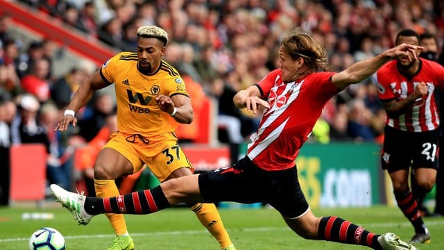 Jannik Vestergaard (r) steht noch beim FC Southampton unter Vertrag. Jannik Vestergaard (r) steht noch beim FC Southampton unter Vertrag.