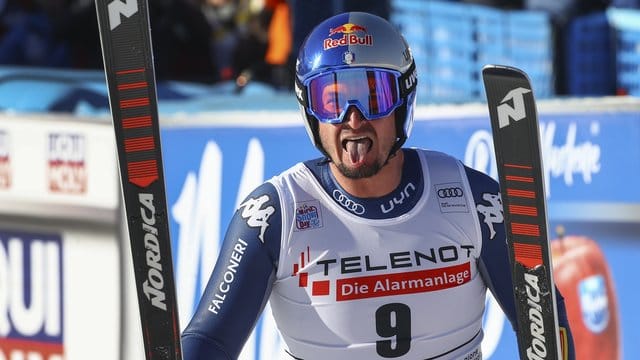 War in Bormio erneut nicht zu schlagen: Abfahrts-Ass Dominik Paris. War in Bormio erneut nicht zu schlagen: Abfahrts-Ass Dominik Paris.
