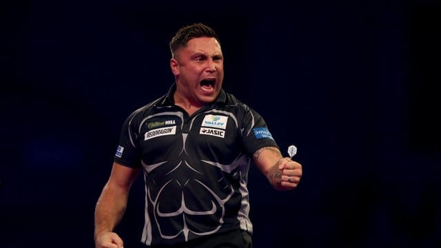 Gerwyn Price hat sich bei der Darts-WM ins Viertelfinale gespielt. Gerwyn Price hat sich bei der Darts-WM ins Viertelfinale gespielt.