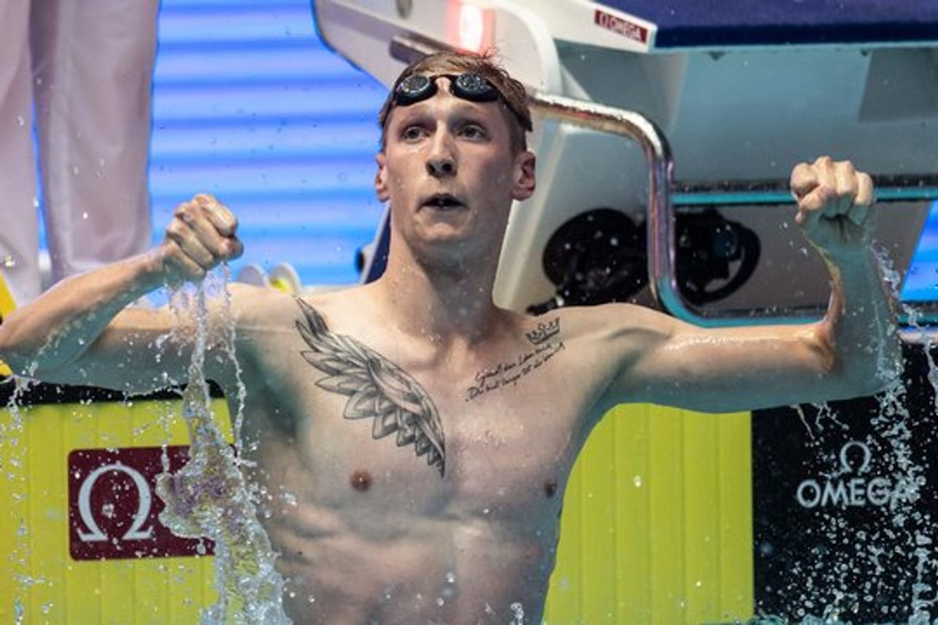 Zweimal Gold bei der Schwimm-WM: Florian Wellbrock.