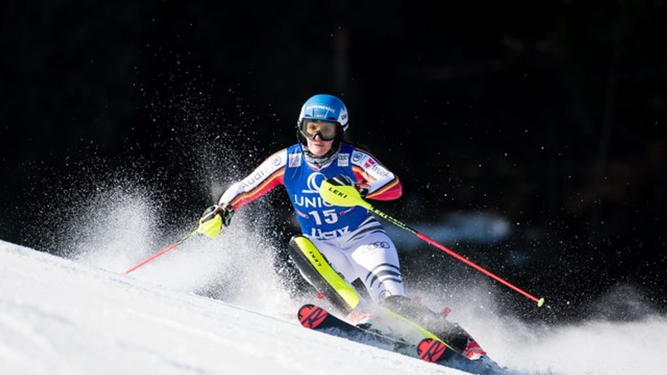Christina Ackermann fuhr beim Slalom in Lienz auf den fünften Platz.