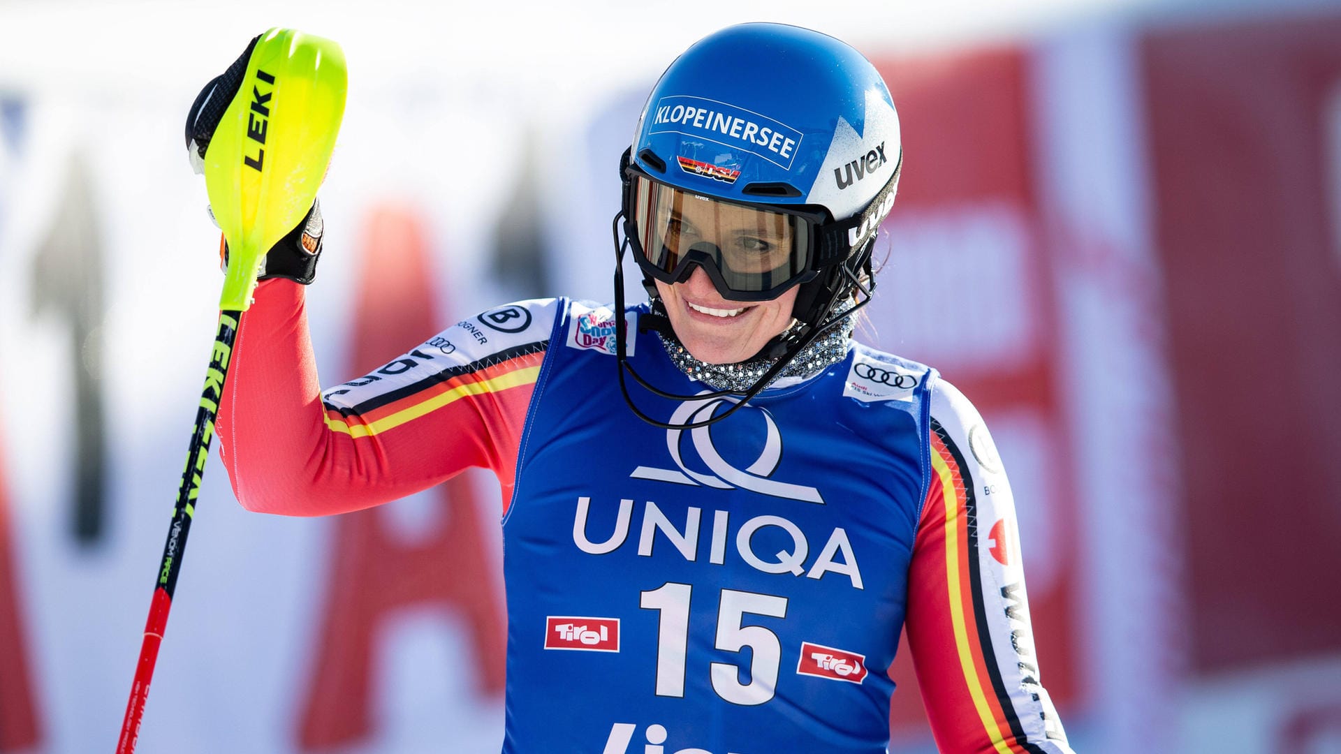 Christina Ackermann: Die DSV-Athletin zeigte eine weitere starke Leistung im Slalom.