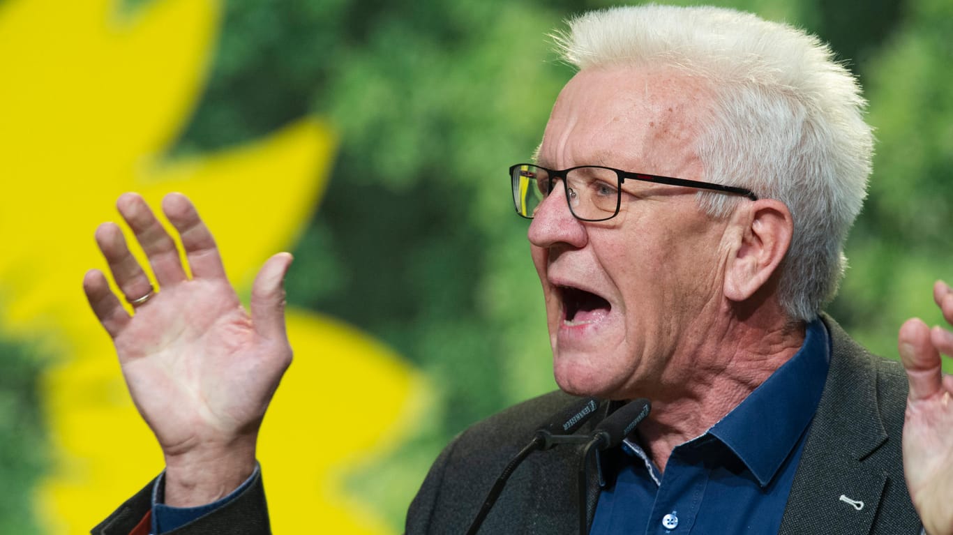 Winfried Kretschmann: Der Ministerpräsident des Landes Baden-Württemberg kritisiert die neue SPD-Führung.
