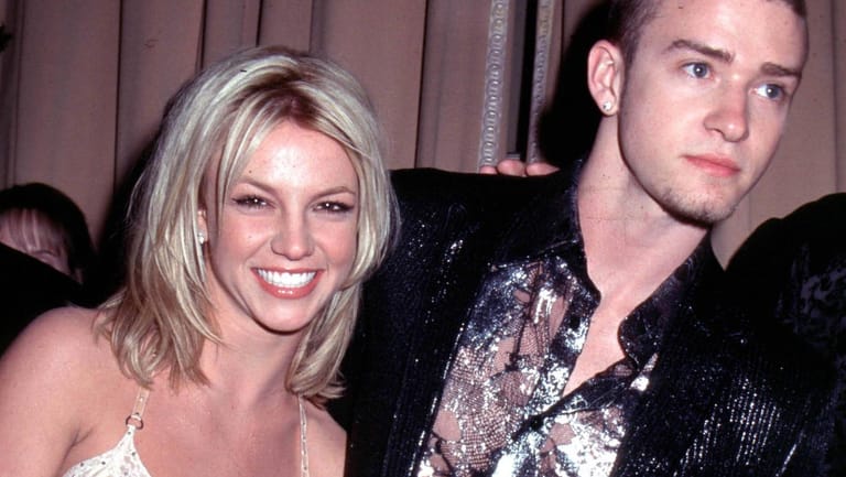 Britney Spears und Justin Timberlake: Hier besuchen die beiden zusammen eine Veranstaltung im Jahr 2001.