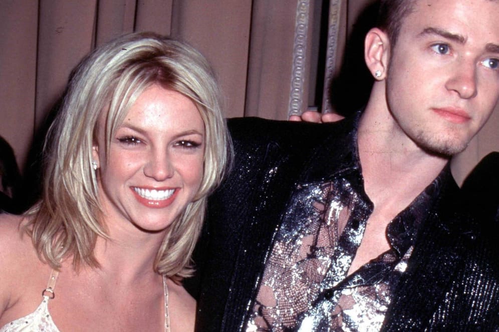 Britney Spears und Justin Timberlake: Hier besuchen die beiden zusammen eine Veranstaltung im Jahr 2001.