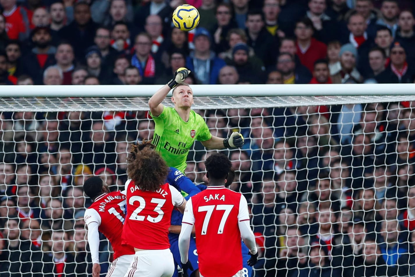 Bernd Leno: Der deutsche Torhüter verschätzte sich beim 1:1.