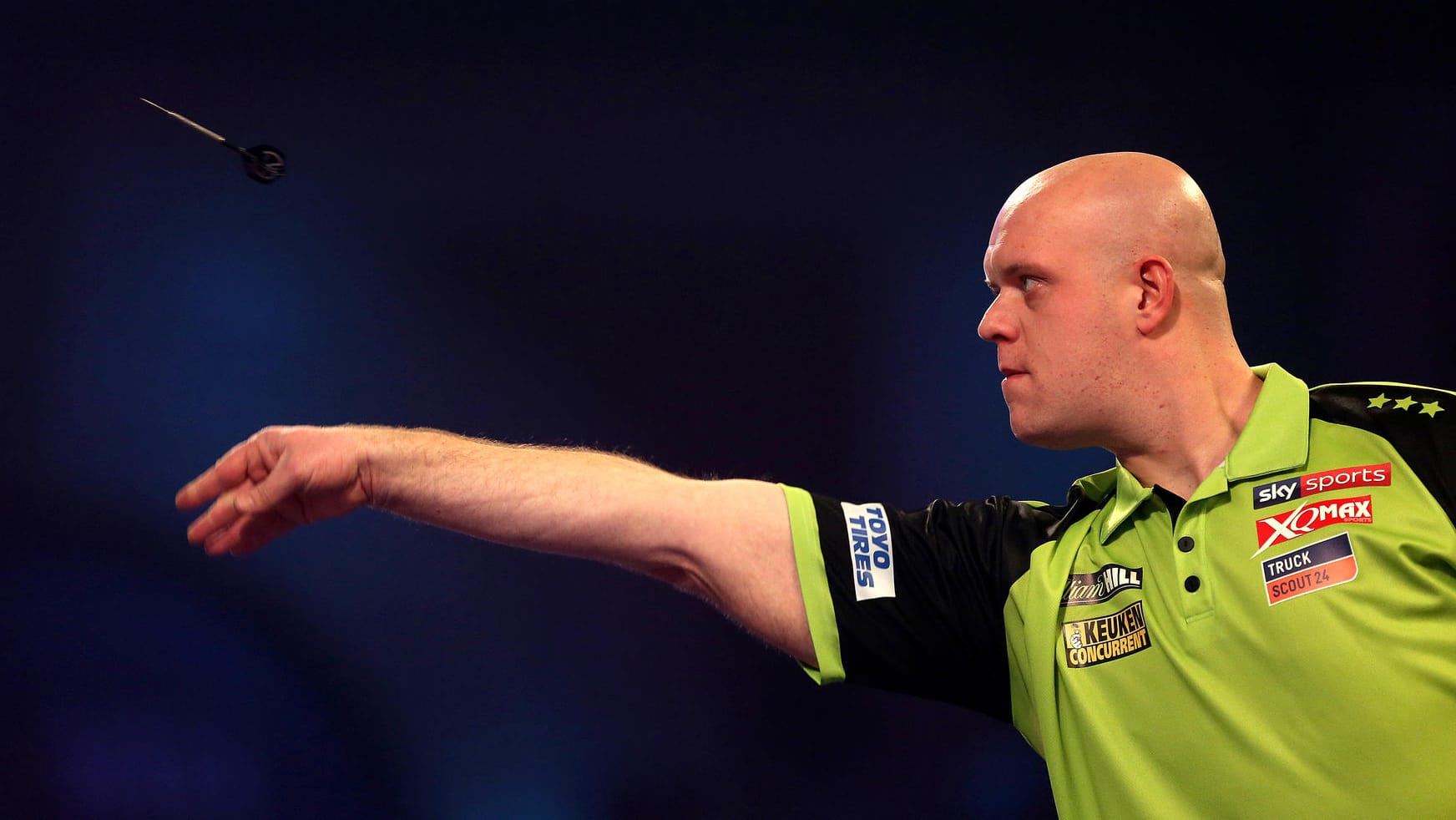 Michael van Gerwen: Der Niederländer steht im Halbfinale der Darts-WM.