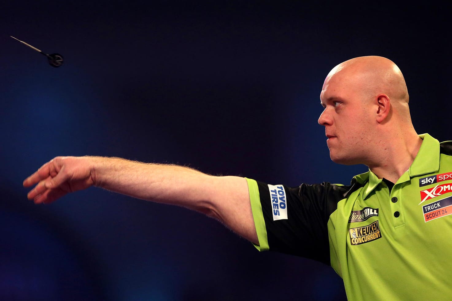 Michael van Gerwen: Der Niederländer steht im Halbfinale der Darts-WM.