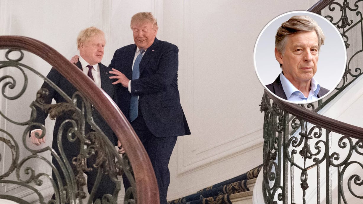 US-Präsident Donald Trump und der britische Premier Boris Johnson: Ihre politische Zukunft könnte unterschiedlicher nicht sein, glaubt unser Kolumnist.