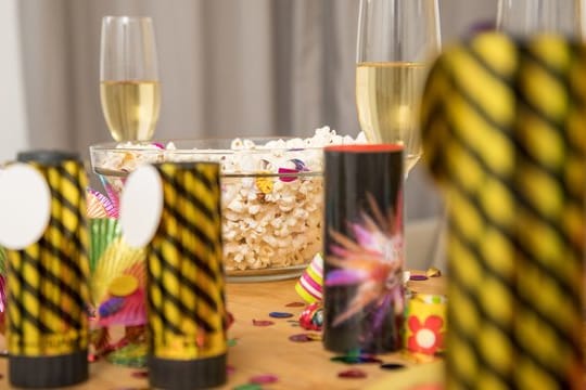 Ein Glas folgt dem nächsten: Wer auf der Silvesterparty viel Alkohol trinkt, sollte auch Neujahr noch nicht wieder Auto fahren.