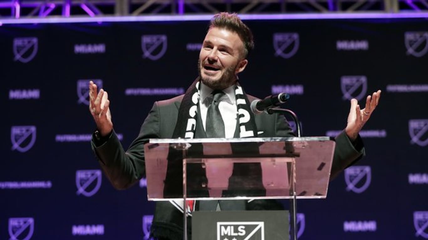 David Beckham hat das Profi-Fußballteam Inter Miami gegründet.