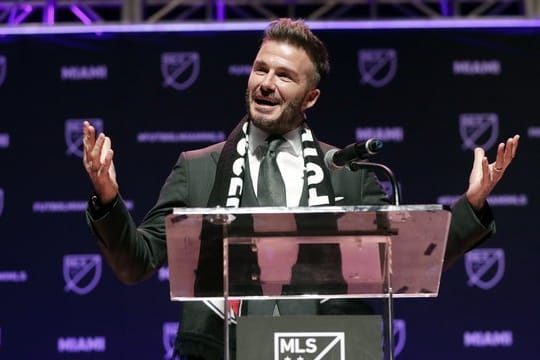 David Beckham hat das Profi-Fußballteam Inter Miami gegründet.