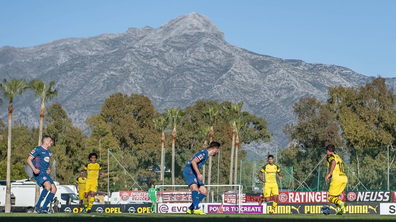 Marbella: Sowohl den BVB als auch Fortuna Düsseldorf zieht es im Winter wieder nach Südspanien.