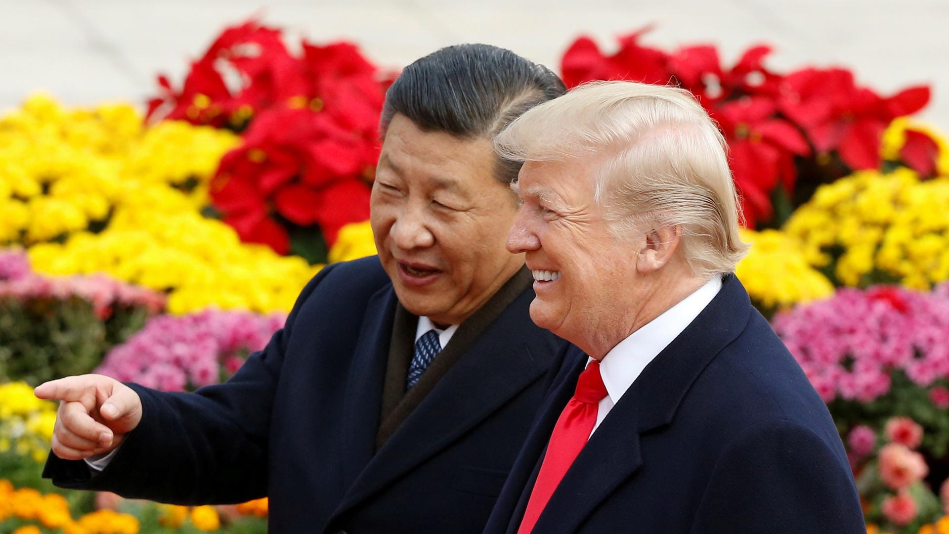 US-Präsident Donald Trump und Chinas Präsident Xi Jinping: Für den Handelsdeal will Trump nach Peking fliegen.