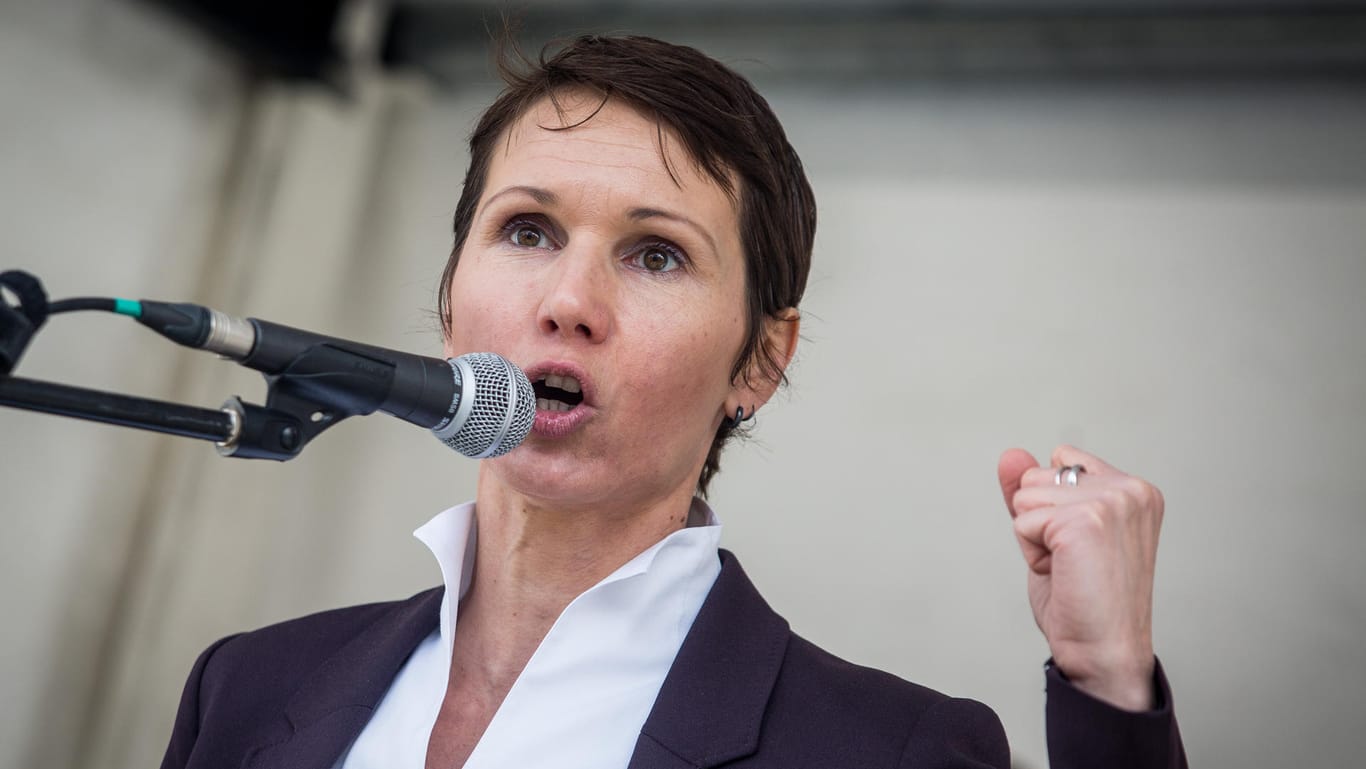 Judith Skudelny, Generalsekretärin der FDP Baden-Württemberg: In dem Schreiben heißt es: "Da Ihr weiterhin gegen die widrigen Umstände in unserer Gesellschaft (Ausbeutung, Faschismus, Gentrifizierung, Ignoranz gegenüber Klimaproblemen) nichts tut, müssen wir wieder aktiv werden."