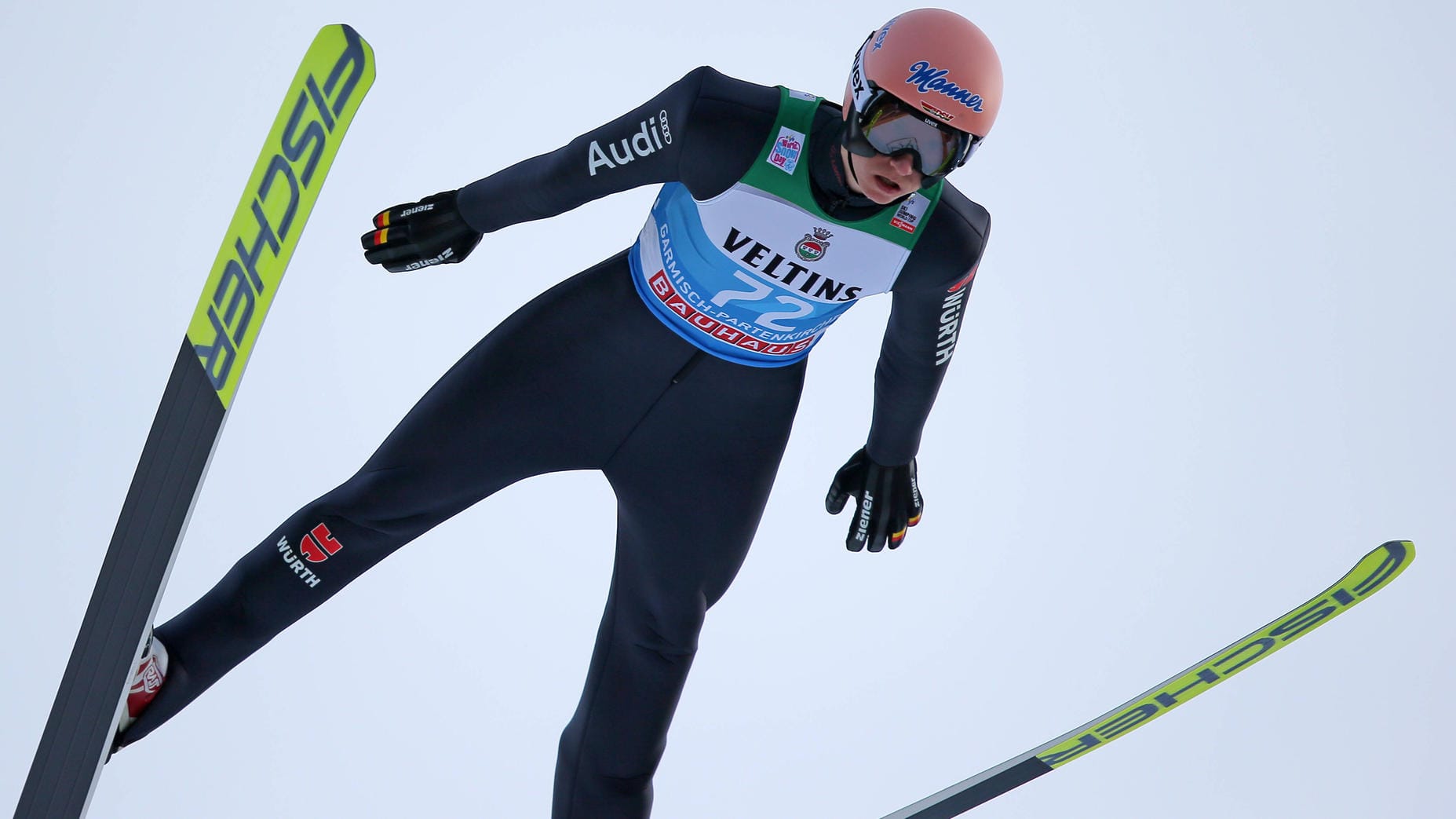 Optimistisch vor dem zweiten Springen der Vierschanzentournee: Karl Geiger.