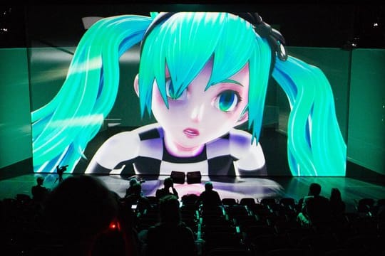 Virtueller Superstar: Hatsune Miku.