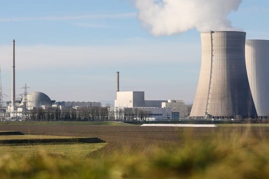 Das Foto zeigt das Kernkraftwerk Philippsburg wenige Tage vor der Abschaltung.