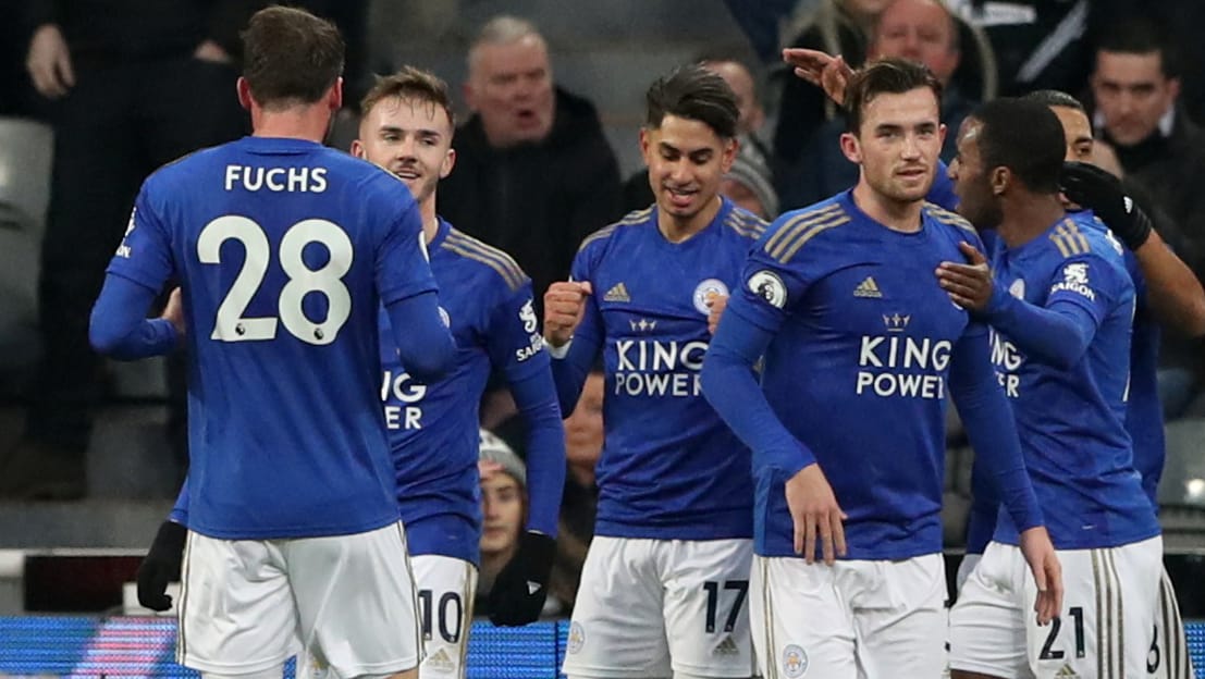 Leicester City verkürzte mit dem Sieg in Newcastle den Abstand auf Tabellenführer Liverpool. Leicester City verkürzte mit dem Sieg in Newcastle den Abstand auf Tabellenführer Liverpool.