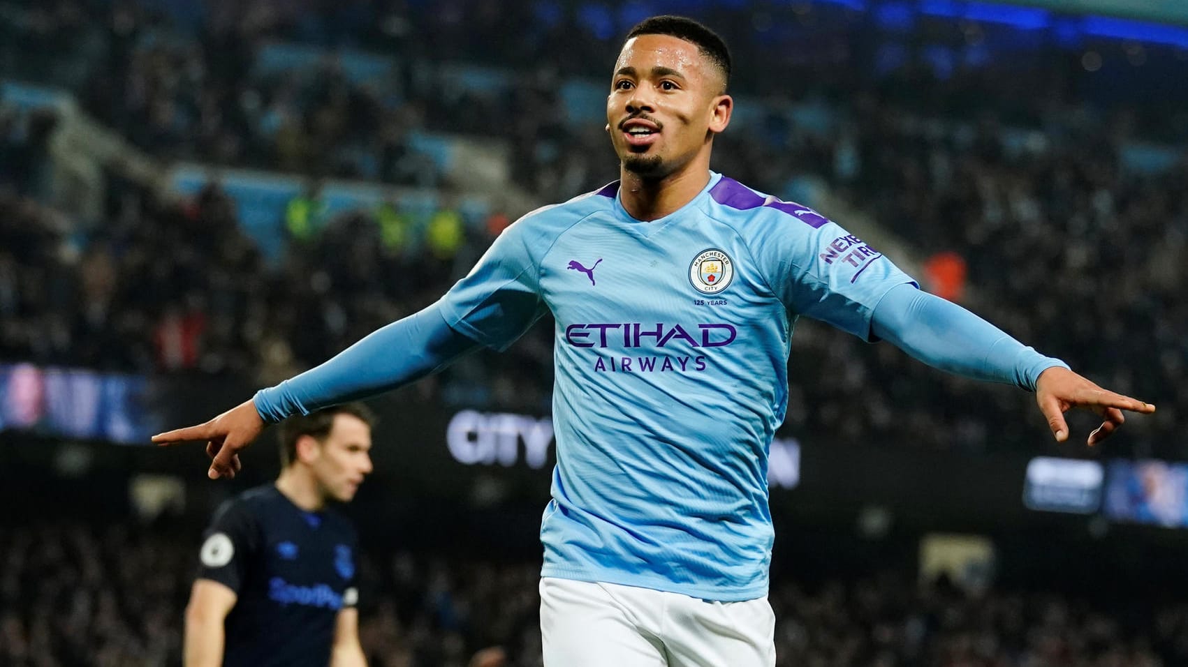 Gabriel Jesus: Der Brasilianer erzielte zwei Treffer für Manchester City. Gabriel Jesus: Der Brasilianer erzielte zwei Treffer für Manchester City.