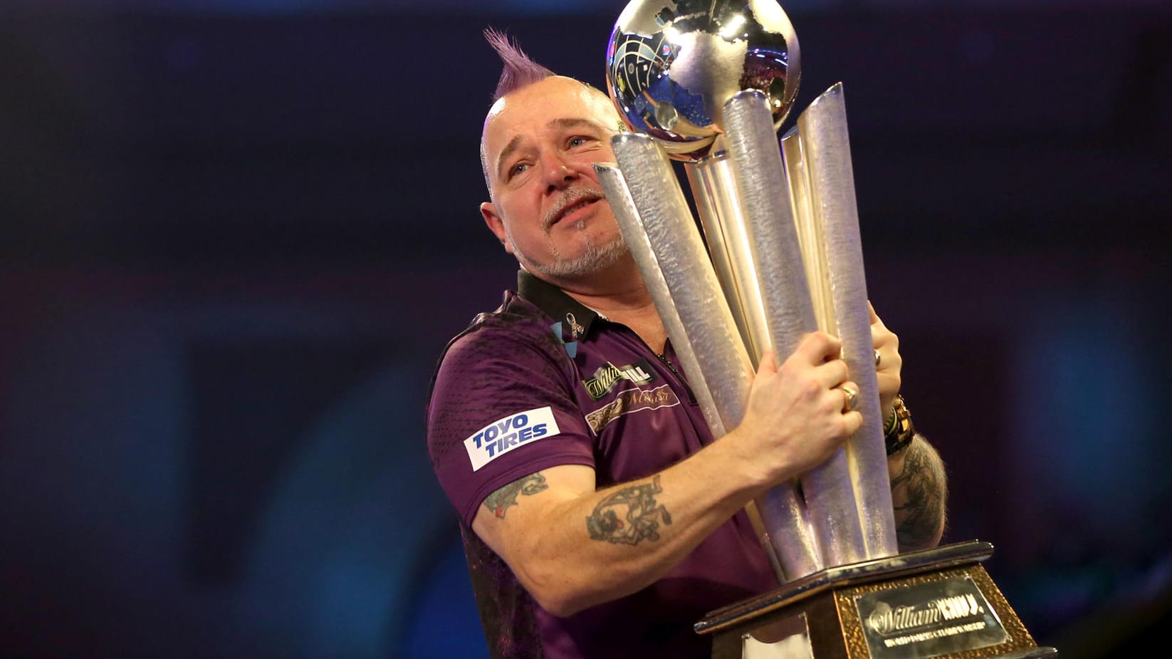 Peter Wright: Freudentränen beim Schotten – er ist zum ersten Mal Darts-Weltmeister.