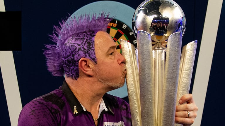 Peter Wright: Der Schotte ist Darts-Weltmeister 2020.