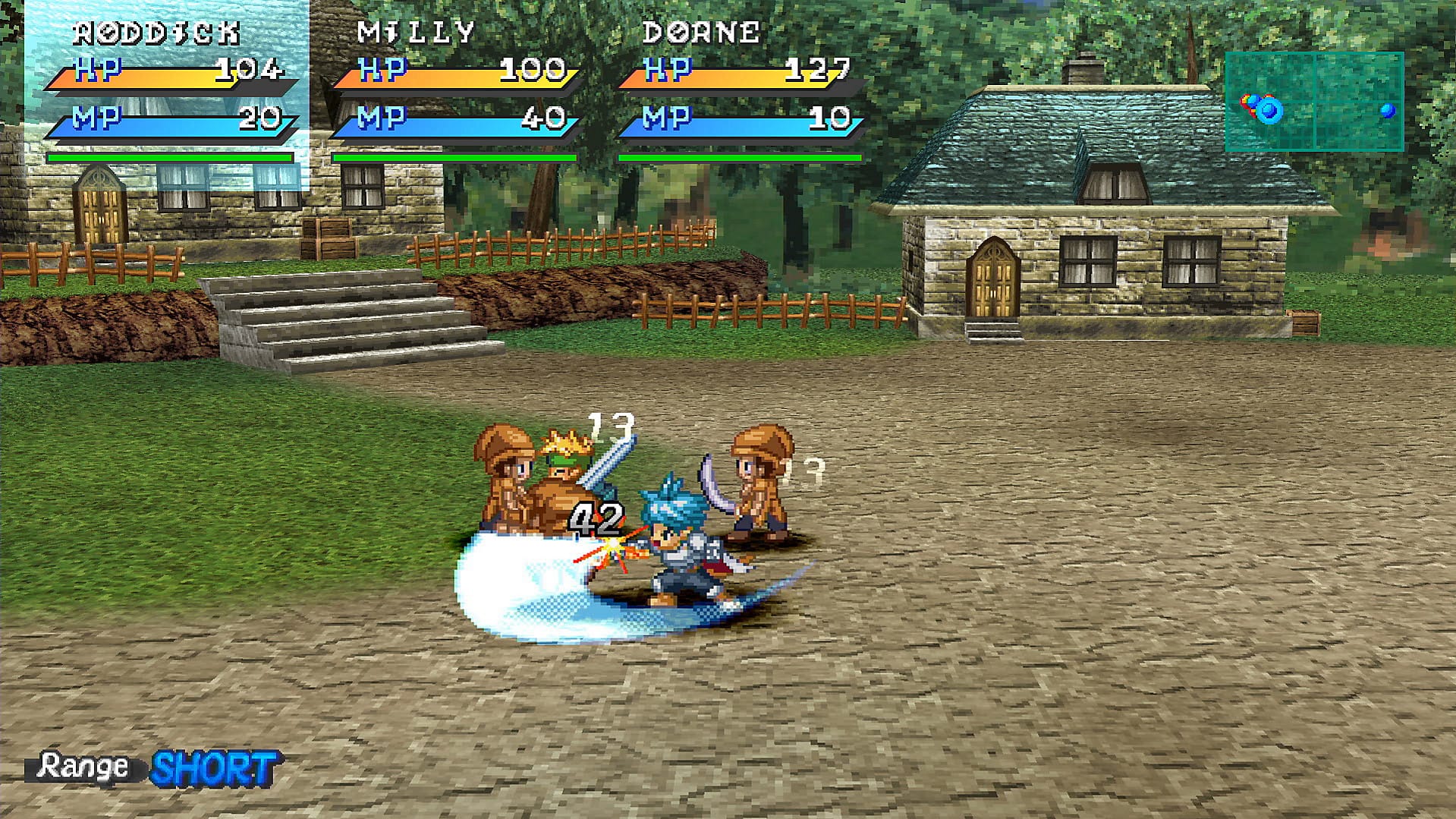 Screenshot aus Star Ocean – First Departure R: Die Entwickler unter anderem das Kampfsystem modernisiert.