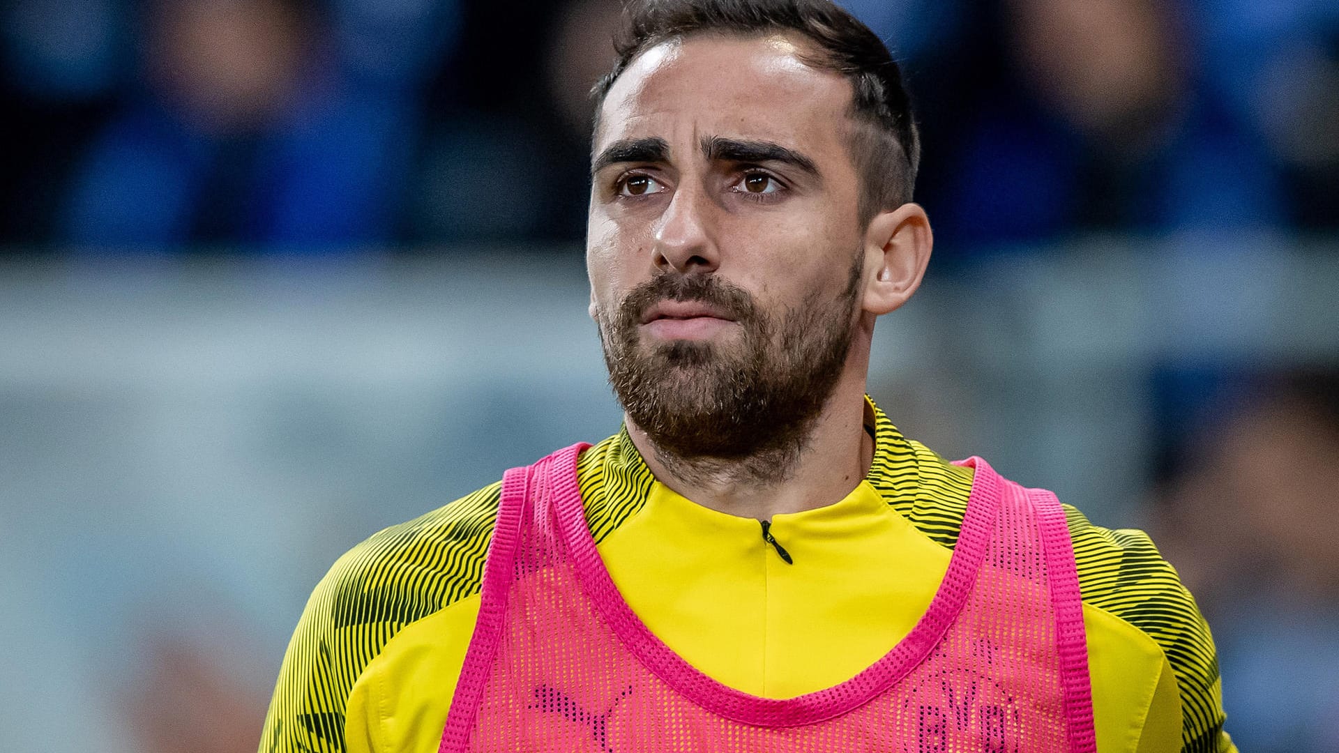 Paco Alcacer vom BVB mit traurigem Gesichtsausdruck: Der Spanier fühlt sich schon lange nicht mehr willkommen bei der Borussia.