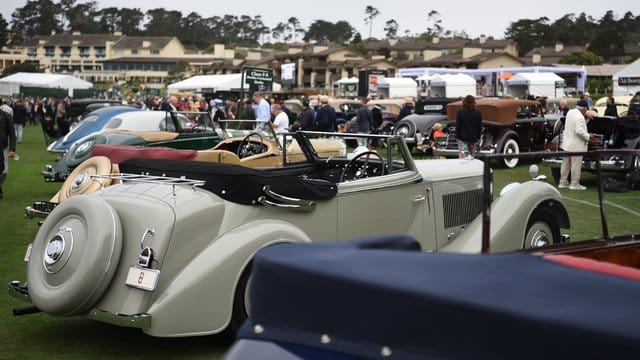 Jeden August wird bei der "Monterey Car Week" ein kleines kalifornisches Fischerdorf zum Zentrum für Klassik-Fans. Jeden August wird bei der "Monterey Car Week" ein kleines kalifornisches Fischerdorf zum Zentrum für Klassik-Fans.