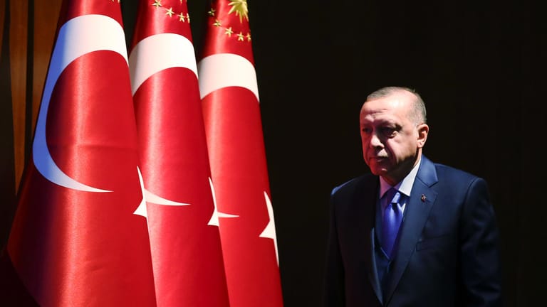 Recep Tayyip Erdogan: Der türkische Präsident ringt um Einfluss in der Mittelmeerregion.