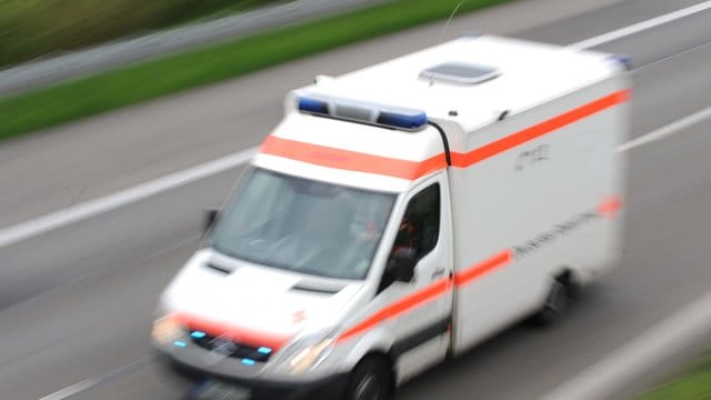 Rettungswagen im Einsatz