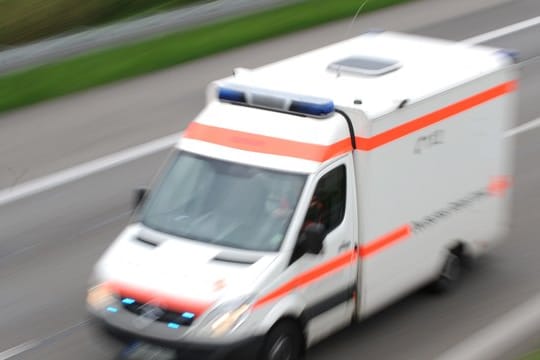 Rettungswagen im Einsatz