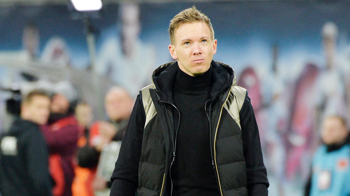 Julian Nagelsmann: Der Leipziger Trainer sieht sein eigenes Team nicht als Titelkandidaten. Julian Nagelsmann: Der Leipziger Trainer sieht sein eigenes Team nicht als Titelkandidaten.