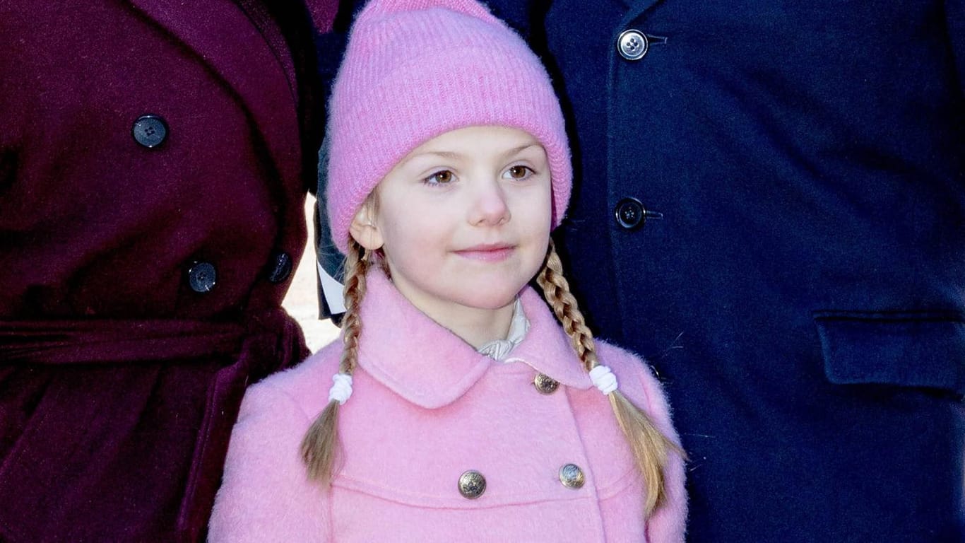 Estelle von Schweden: Die siebenjährige Prinzessin ist unglücklich gestürzt.